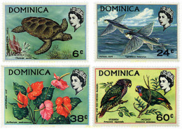 83724 MNH DOMINICA 1970 FAUNA Y FLORA - Dominica (...-1978)
