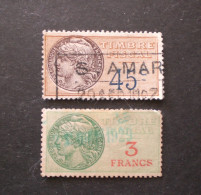 FRANCE FRANCIA TAXE FISCAL SERVICE - Stamps