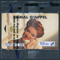 Télécartes France - Publiques N° Phonecote F260A - SIGNAL D'APPEL Femme (50U SO3 NSB) - 1992