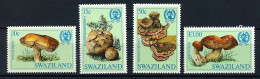 Swaziland ** N° 460 à 463 - Champignons (5 P5) - Champignons