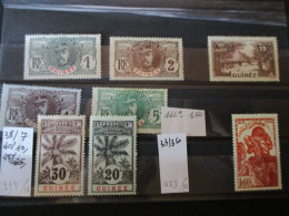 GUINEE TYPE Palmiers * Mh - Unused Stamps