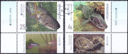 2024 - EUROPA 2024 - UNDERWATER FAUNA & FLORA - Used Stamps