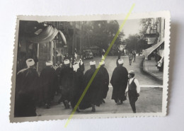Photo Originale 9 X 6,5 Cm - 1940 - SYRIE  Djebel El-Druze (Gebel Druse) - DRUZES  Dans Une Rue De SOUEÏDA - Asia