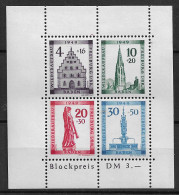 Allemagne/ZOF/Bade Bloc-feuillet YT N° 2A Neuf ** MNH. TB - Bade