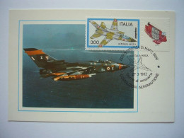 Avion / Airplane / ITALIAN AIR FORCE / Aeritalia M.R.C.A. / Carte Maximum - 1946-....: Moderne