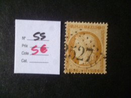 Timbre France Oblitéré N° 55  1873 - 1871-1875 Ceres