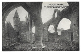 44 Batz Sur Mer -  Les Ruines  Interieures  De La Chapelle Notre Dame Du Murier - Batz-sur-Mer (Bourg De B.)