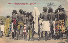 CÔTE D'IVOIRE - Divertissement D'indigènes - Ed. Fortier 1484 - Ivory Coast