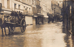 CAEN (14) Crue De L'Orne - Inondations - Rue De St-Jean - CARTE PHOTO - Ed. P. Surelle  - Caen