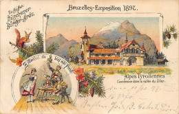 Bruxelles Exposition 1897 - Alpes Tyroliennes - Zillerthal - Weltausstellungen