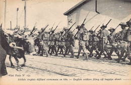 Greece - SALONICA - ANZAC Soldiers Marching Bagpipes In The Lead - Ed. Levasseur 142 - Grèce