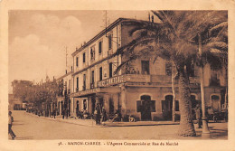 Algérie - MAISON-CARRÉE El Harrach - L'Agence Commerciale Et Rue Du Marché - Pompe à Essence - Café Algérien - Ed. Ets.  - Autres & Non Classés
