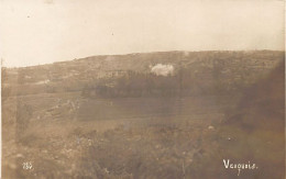 VAUQUOIS (55) 1917 Carte Photo Militaire Allemande - Explosion D'une Mine - Autres & Non Classés