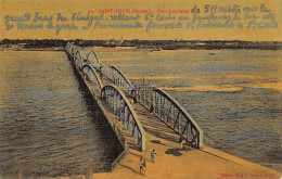 Sénégal - SAINT-LOUIS - Le Pont Faidherbe - Ed. Dupit 20 Carte Toilée Couleur - Sénégal