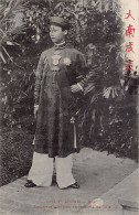 Vietnam - Thành Thái, Empereur D'Annam (de 1889 à 1907) En Costume De Ville - Ed. P. Dieulefls 1002 P - Viêt-Nam