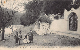 BLIDA - Entrée Du Cimetoère Sidi El Kébir (Fontaine Fraîche) - Blida