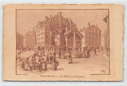 Suisse - Genève - Illustration - Vieux-Genève - Place De Coutance - Ed. Vouga & Cie 611 - Genève