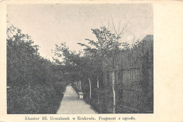 Poland - KRAKÓW - Klasztor SS. Urszulanek W Krakowie - Fragment Z Ogrodu - Pologne