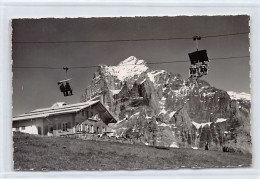 Grinderwald (BE) Firstbahn Restaurant Bort Mit Wetterhorn Photo Gyger Adelboden - Grindelwald