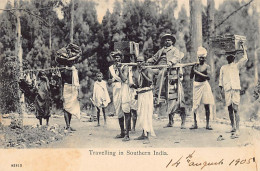 India - Travelling In Southern India - Sedan Chair - Indien