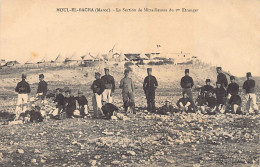 Maroc - LÉGION ÉTRANGÈRE - Section De Mitrailleuses Du 1er Régiment Étranger à Moul El Bacha - Ed. D. Millet  - Sonstige & Ohne Zuordnung