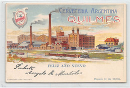 Argentina - BUENOS AIRES - Cerveceria Quilmes, Enero 1° De 1904 - Ed. Gunche  - Argentine