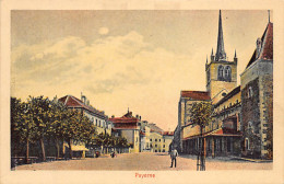 PAYERNE (VD) Place Du Marché - Abbatiale - Ed. G & Co 12987 - Payerne