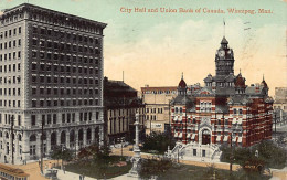 Canada - WINNIPEG (MB) City Hall And Union Bank Of Canada - Winnipeg