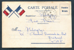 RC 27829 FRANCE 1939 CARTE DE FRANCHISE MILITAIRE FM POSTE AUX ARMÉES POUR FRÉTAVAL LOIR ET CHER - Guerre De 1939-45
