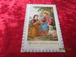 Holy Card Lace,kanten Prentje, Santino,edit Bouasse Lebel 695 - Images Religieuses