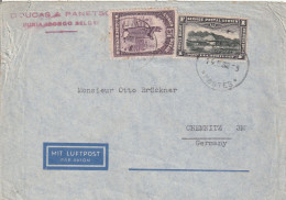 Congo Belge Lettre Pour L'Allemagne 1938 - Lettres & Documents