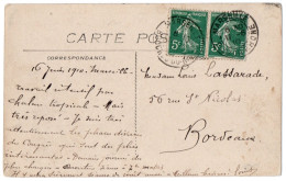 Daguin Jumelé De MARSEILLE Sur CPA - 1877-1920: Semi Modern Period