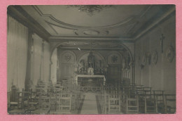 57 - SIERSTHAL - Carte Photo - Pensionnat Notre Dame Auxiliatrice  - Eglise - Chapelle - Autres & Non Classés