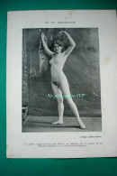 4 Photographies De Nus Artistiques Originales D'époque 1904-1906 Issues Revue Artistique - Europe