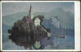 Slovenia-----Bled-----old Postcard - Slovénie