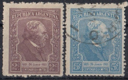 ARGENTINA 246-247,used,hinged - Autres & Non Classés