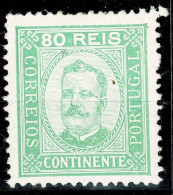 Delcampe - Portugal, 1892/3, # 76 Dent. 12 3/4, MH - Ungebraucht