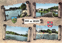 Dun Sur Meuse * Souvenir De La Commune * Cp 4 Vues - Dun Sur Meuse