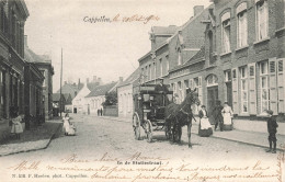 BELGIQUE - Cappellen - In De Statiestraat - F. Hoelen. Phot - Une Véhicule Passant Dans La Rue - Carte Postale Ancienne - Kapellen