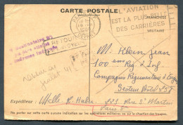 RC 27832 FRANCE 1940 CARTE DE FRANCHISE MILITAIRE FM PARIS POUR SECTEUR POSTAL 258 RETOUR A L"ENVOYEUR - WW II