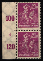 Deutsches Reich 241 Pln Postfrisch Platte 4 #NL642 - Autres & Non Classés