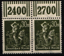 Deutsches Reich 243 A W OR I Postfrisch Geprüft Fleiner BPP #NL717 - Altri & Non Classificati