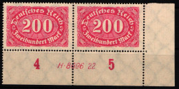 Deutsches Reich 248 HAN Postfrisch H 8696.22 #NL670 - Autres & Non Classés