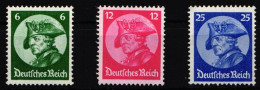 Deutsches Reich 479-481 Postfrisch Hauptwert Erhöht Geprüft Schlegel BPP #NL727 - Sonstige & Ohne Zuordnung