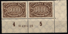 Deutsches Reich 254 HAN Postfrisch H 4315.23 #NL685 - Autres & Non Classés