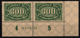 Deutsches Reich 249 HAN Postfrisch H 2714.23 #NL672 - Other & Unclassified