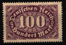 Deutsches Reich 247 II Postfrisch Plattenfehler II #NL692 - Autres & Non Classés