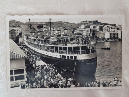 Carte Photo , Paquebot Presidnet De Cazalet , Marseille , Port Vendres - Steamers