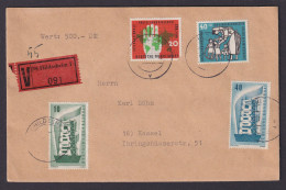 Bund Hildesheim V Wert Brief 500 DM Wert MIF Europa Helfer Der Menschheit Kassel - Lettres & Documents