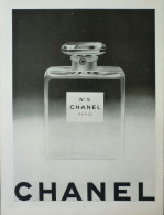 PUBLICITE Papier - PUB - Parfum Chanel N°5 - Advertising